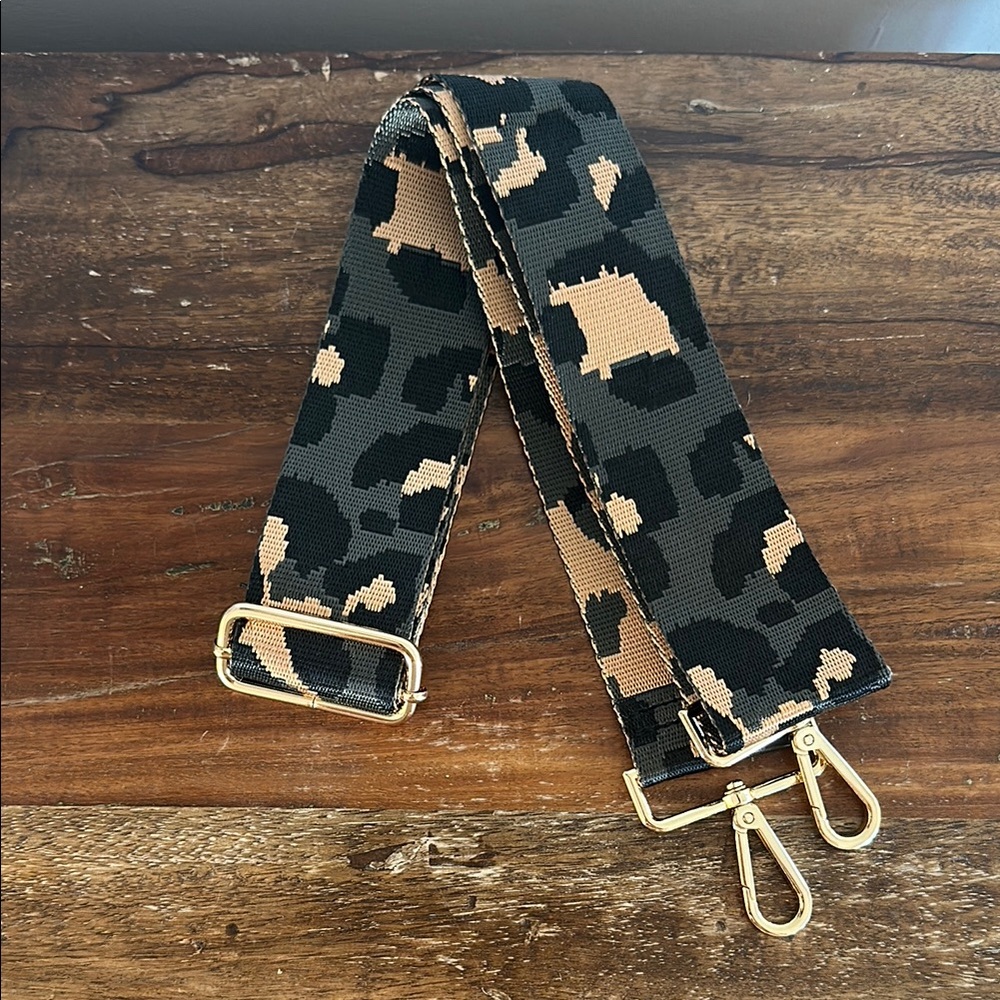 Leopard Print Adjustable Strap
